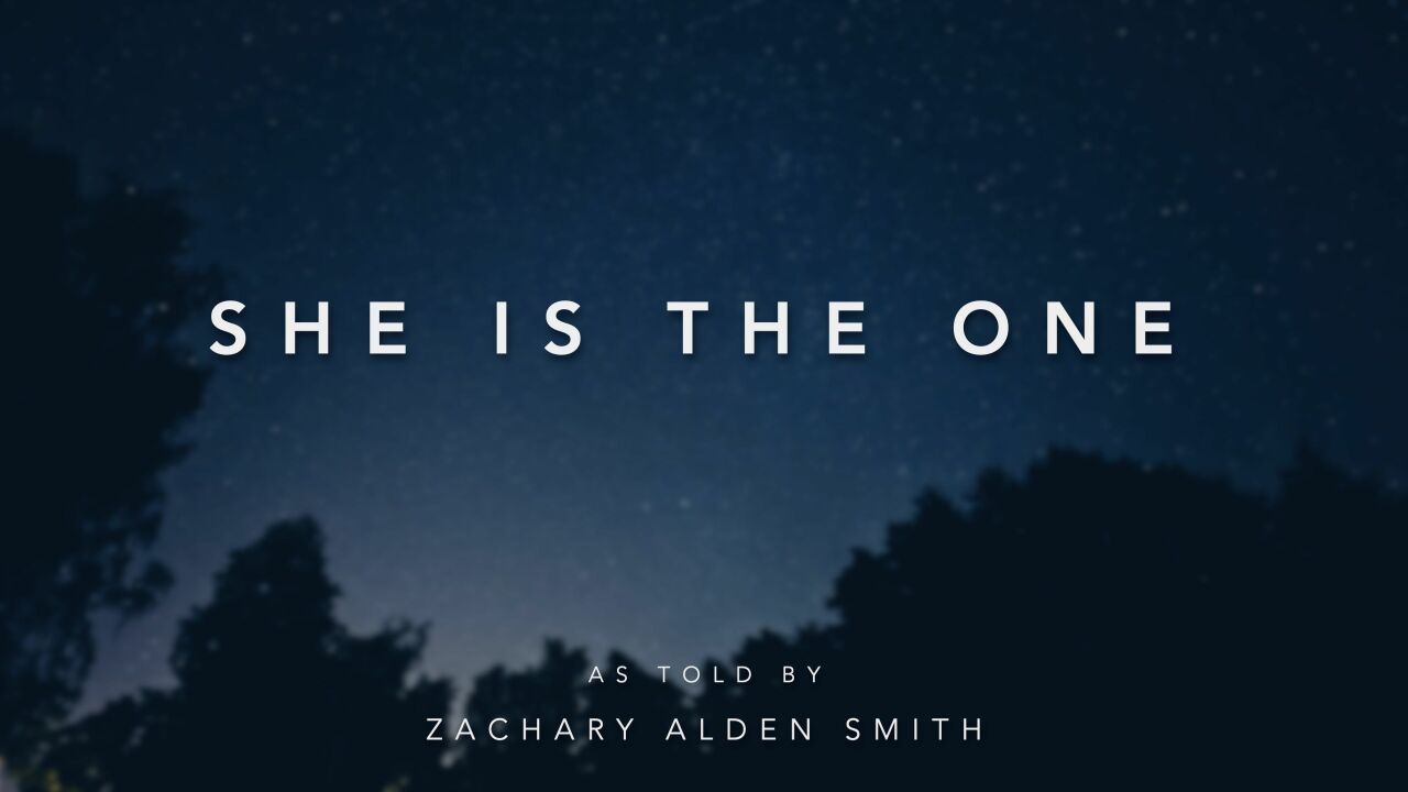 She Is The One Lyrics Poster